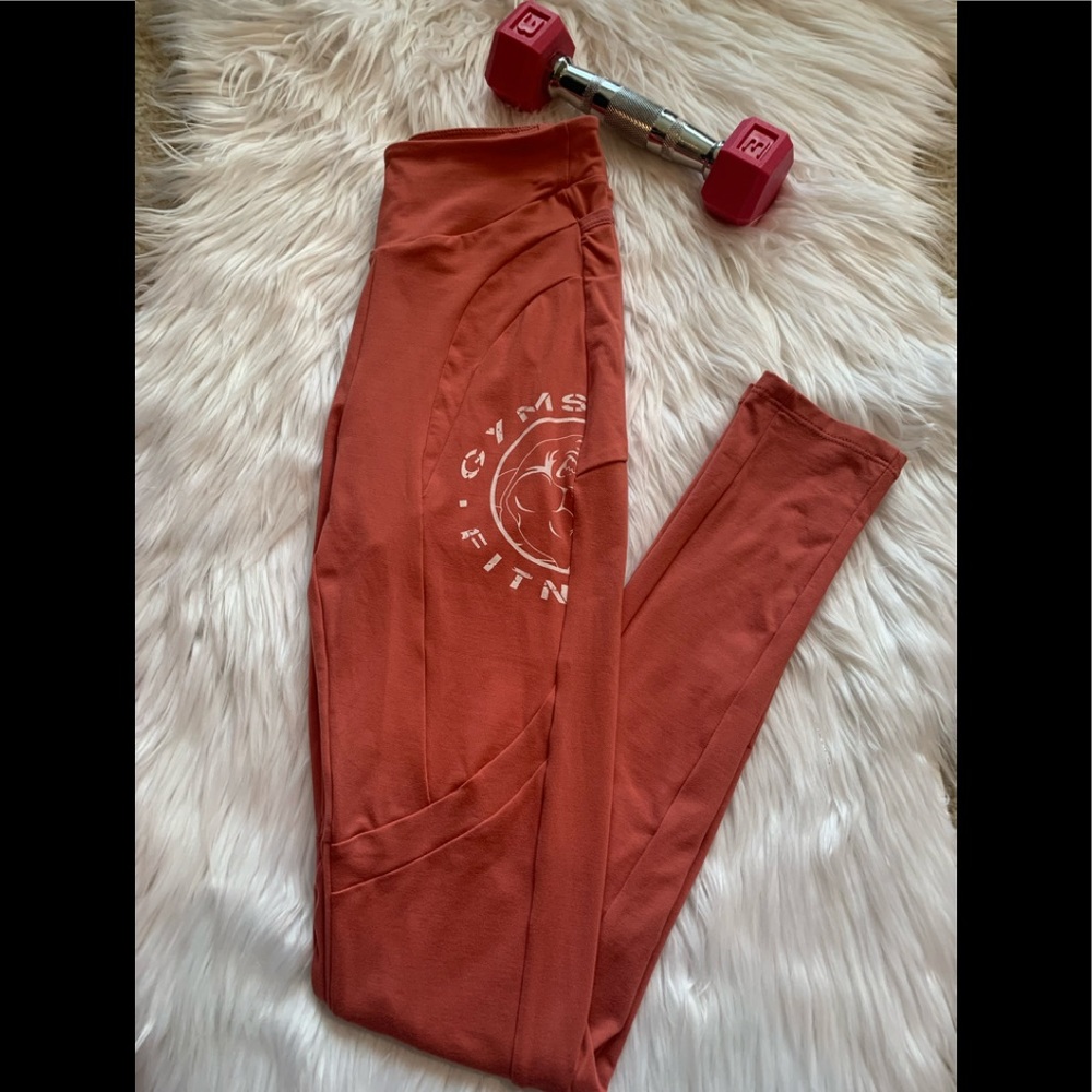 Gymshark Legacy Fitness Leggings Moroccan Brick